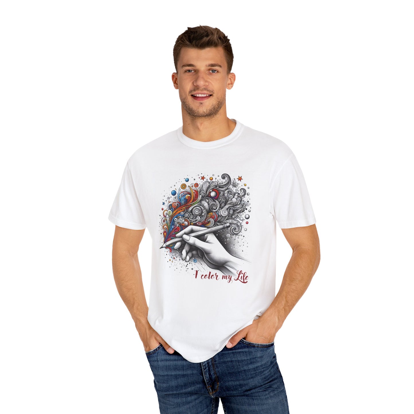 I color my Life zentangle T-Shirt