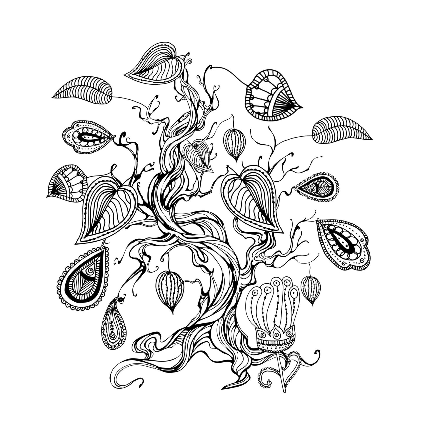 Autumn Coloring Book for Adults 2 (Printbook) - Monsoon Publishing USA