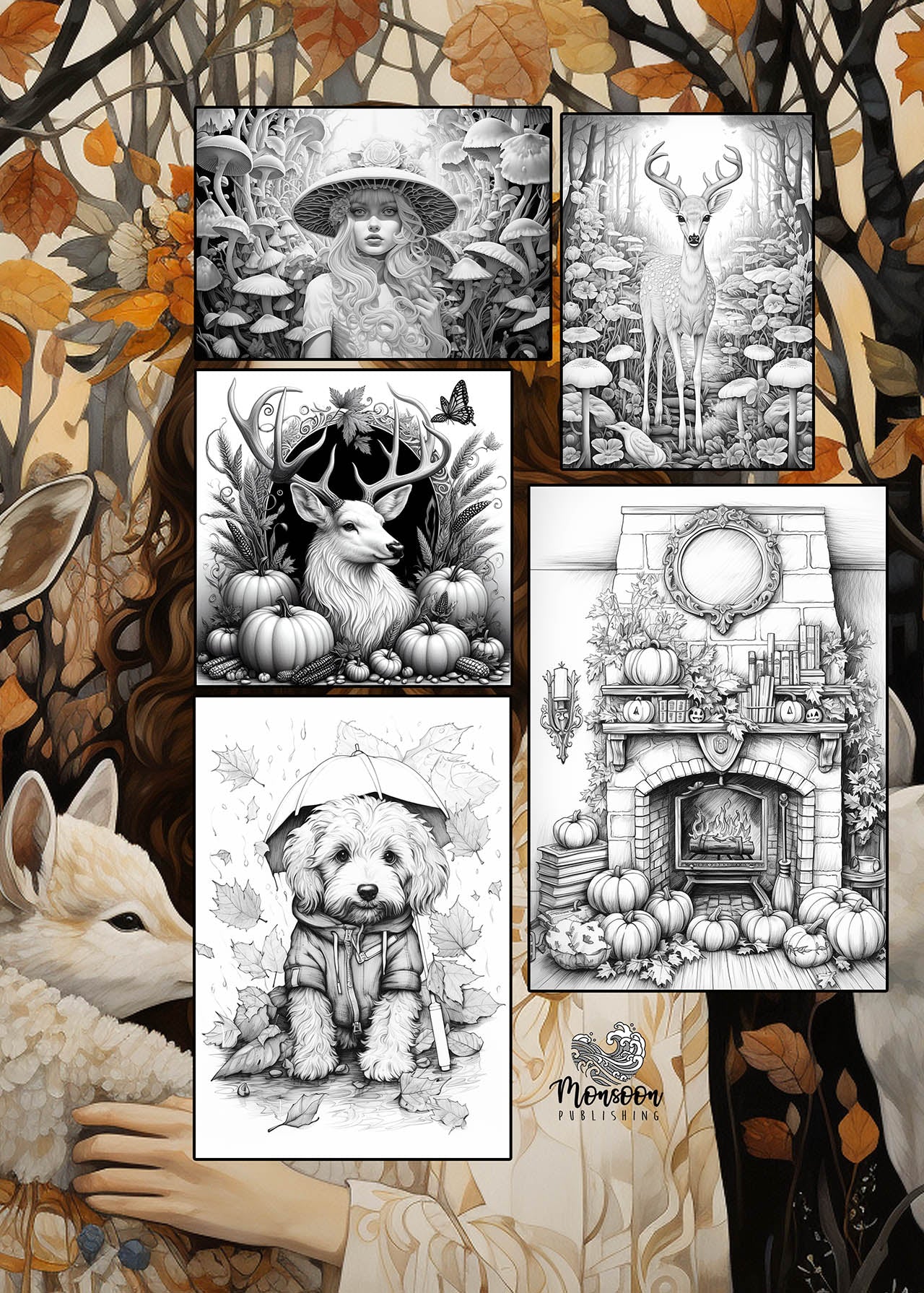 Best of Autumn Coloring Book (Printbook)