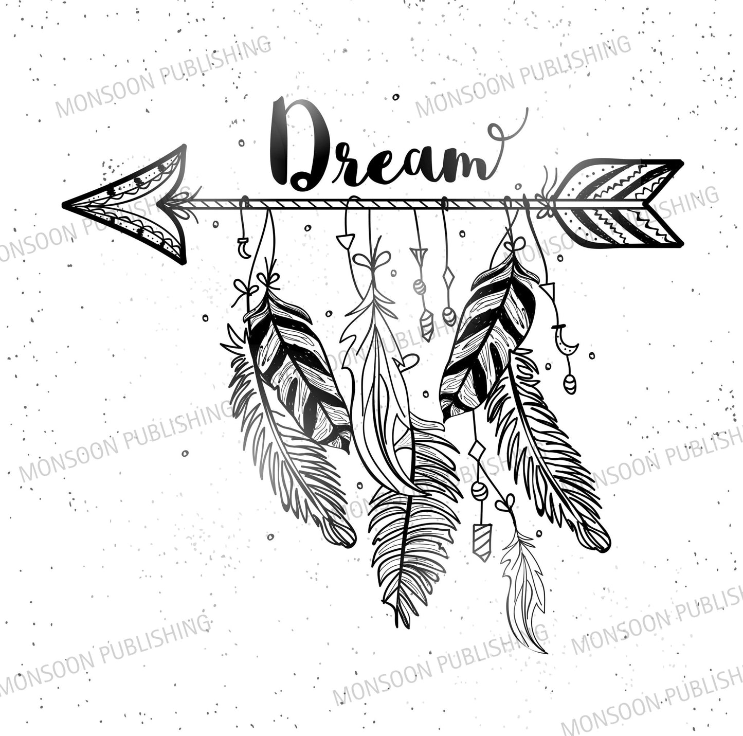 Boho Coloring Book for Adults (Digital) - Monsoon Publishing USA