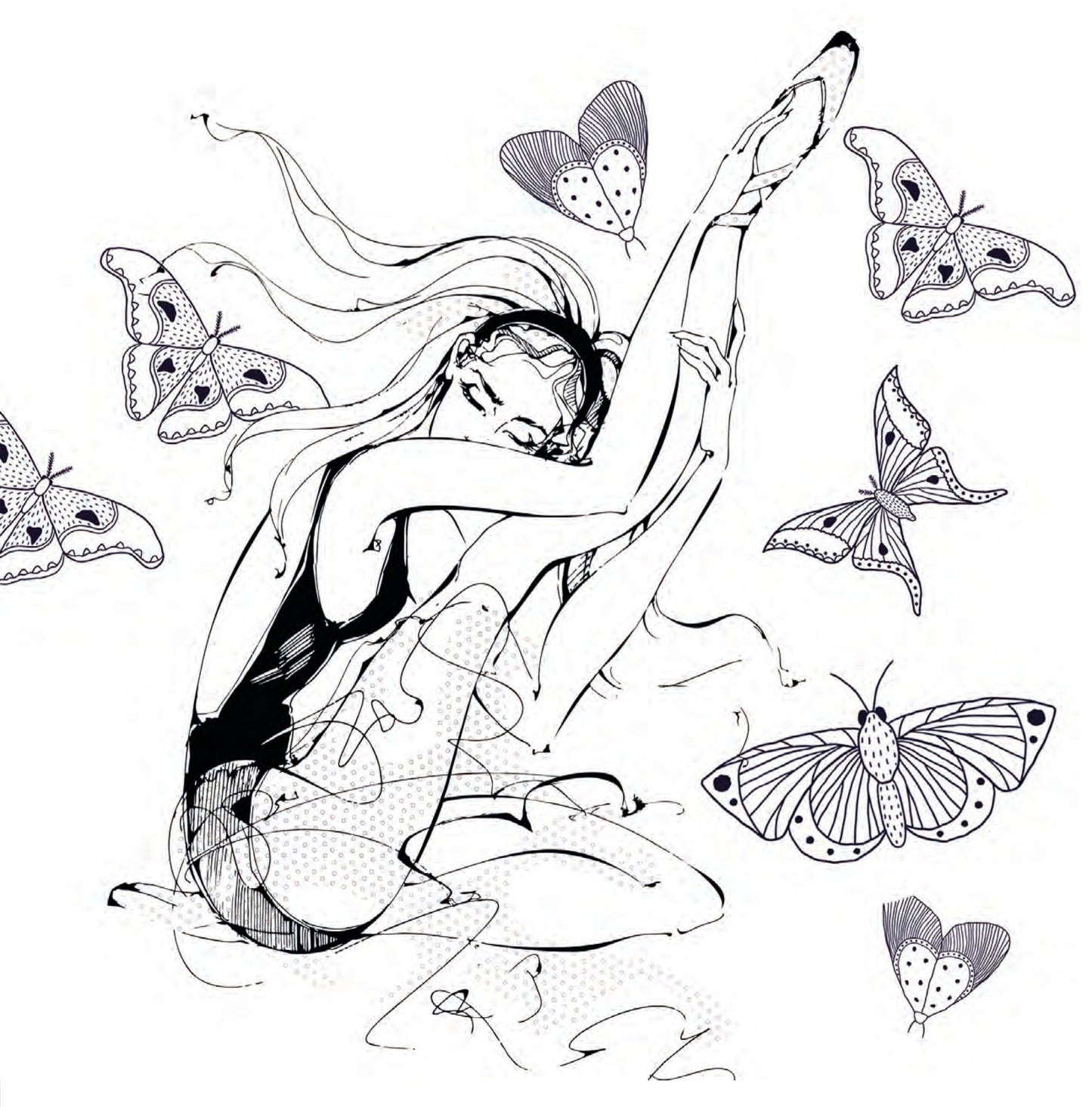 Dancing Coloring Book for Girls (Printbook) - Monsoon Publishing USA