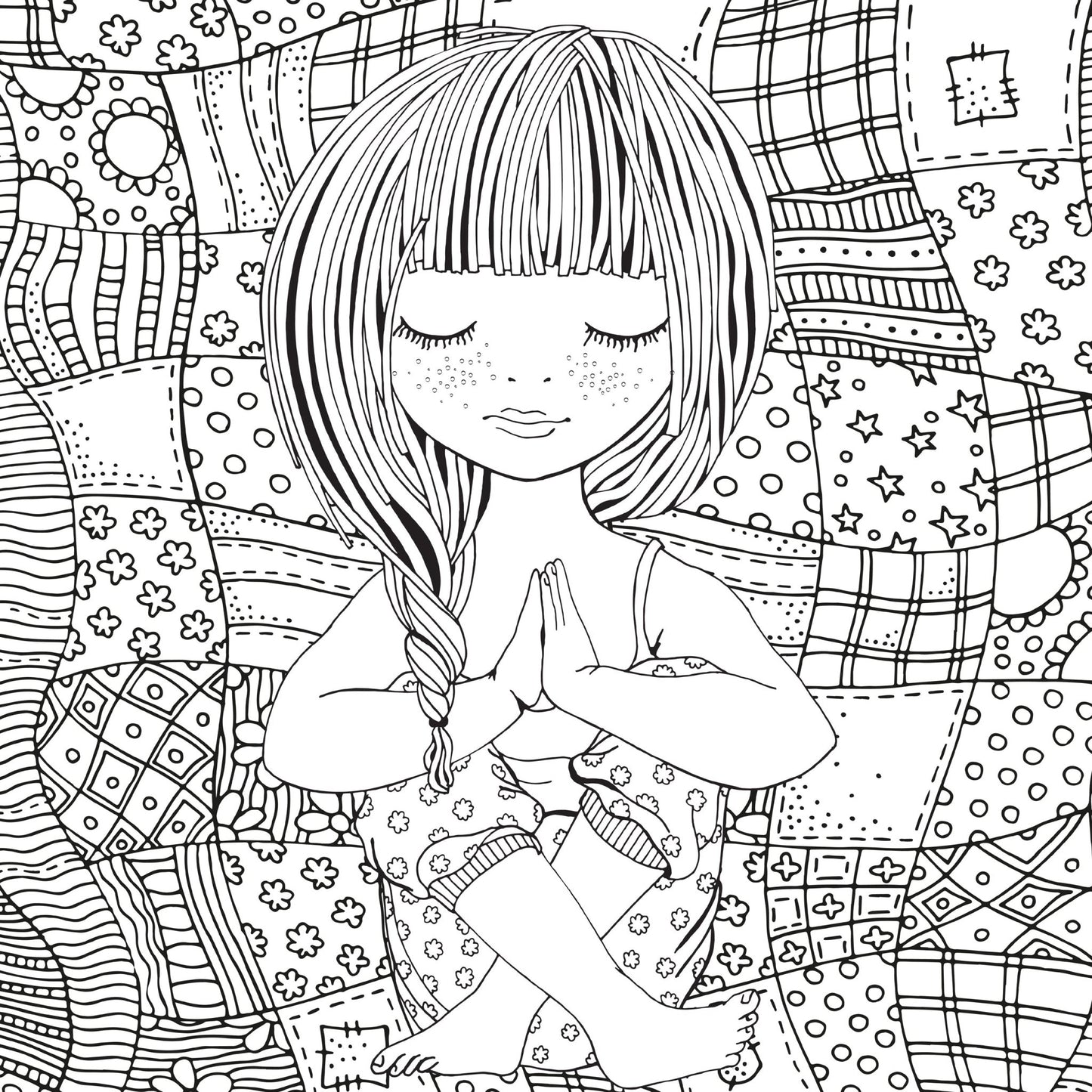 Doodle Girls Coloring Book for Girls 3 (Printbook) - Monsoon Publishing USA
