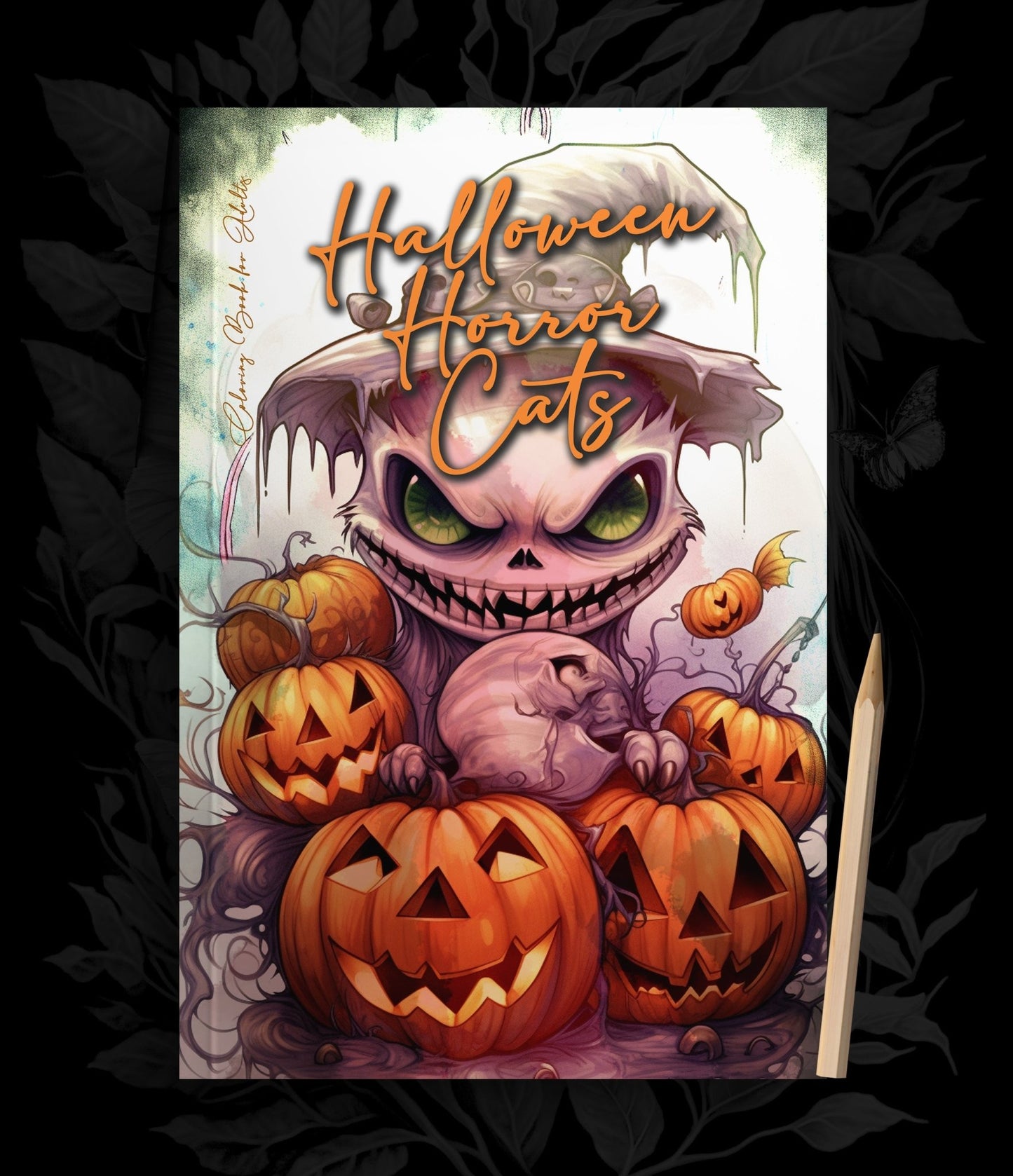 Halloween Horror Cats Coloring Book (Printbook) - Monsoon Publishing USA