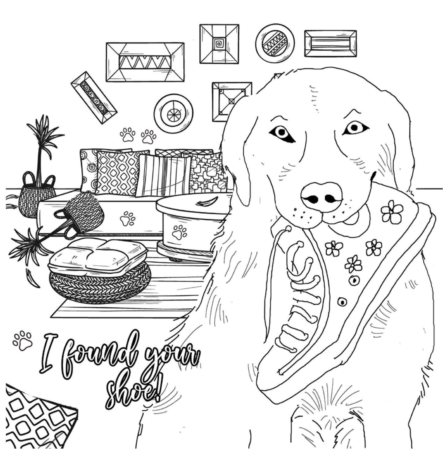 Labrador Coloring Book for Adults (Digital) - Monsoon Publishing USA