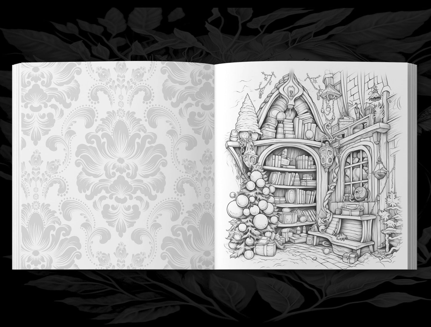 Magic Shop Christmas Coloring Book (Digital) - Monsoon Publishing USA