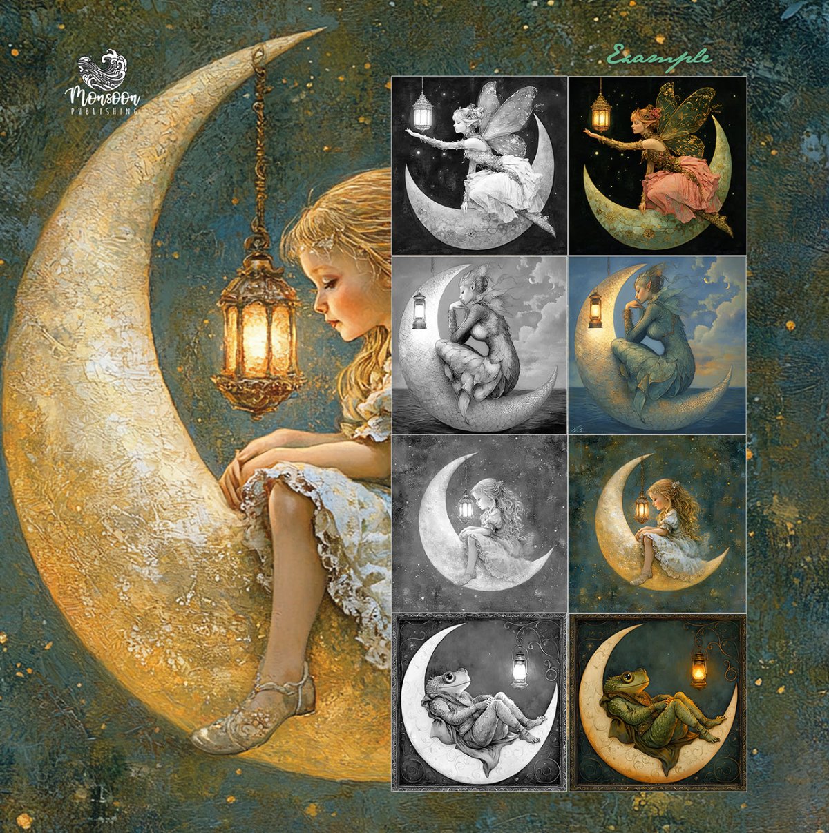 celestial coloring book for adults monsoon publishing usa