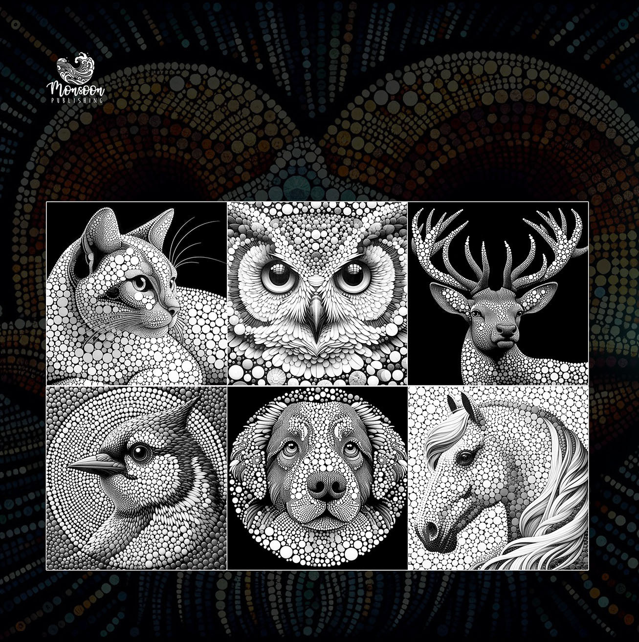 pet animals coloring book monsoon publishing