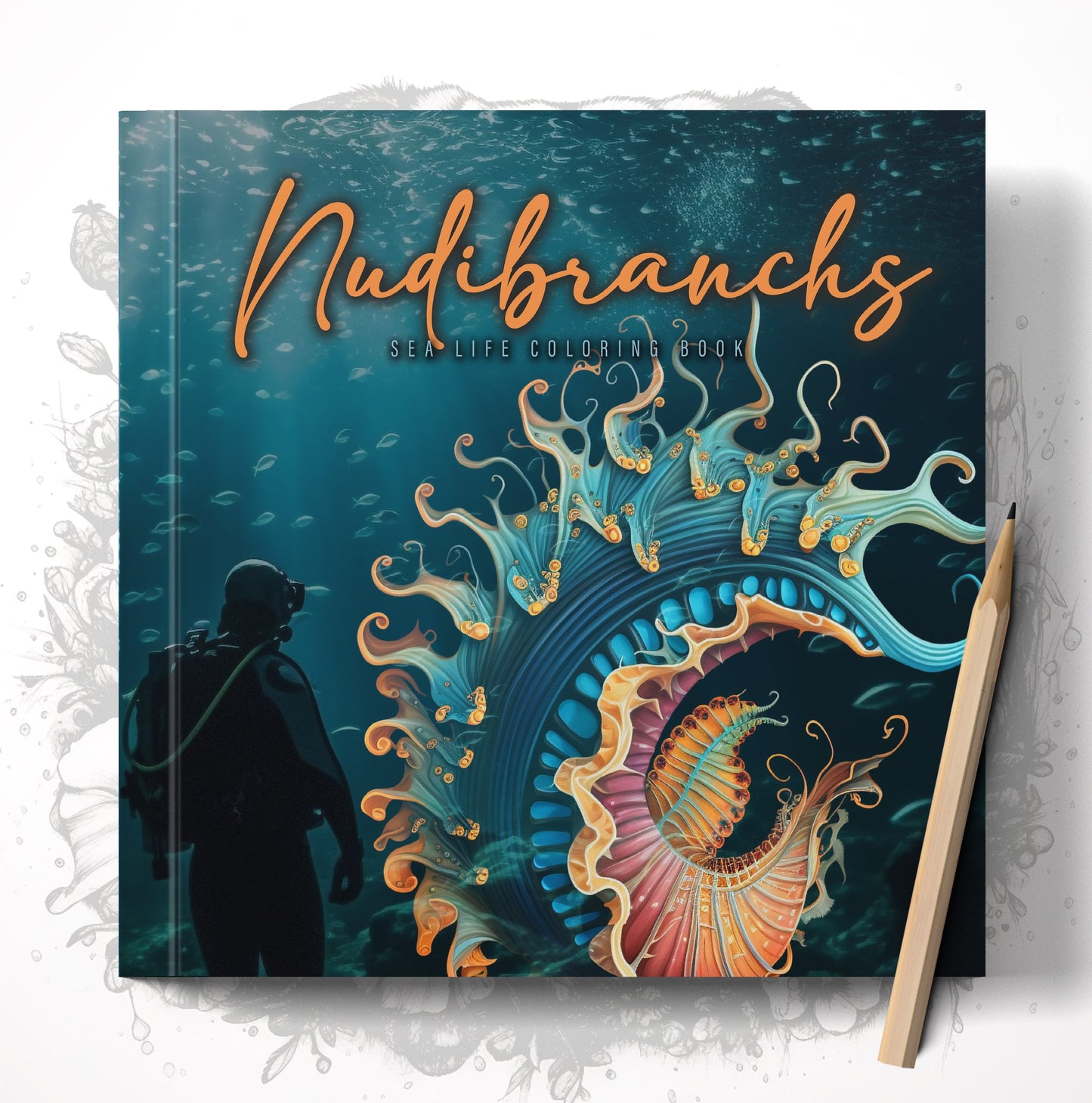 Nudibranchs Coloring Book Ocean (Printbook) - Monsoon Publishing USA