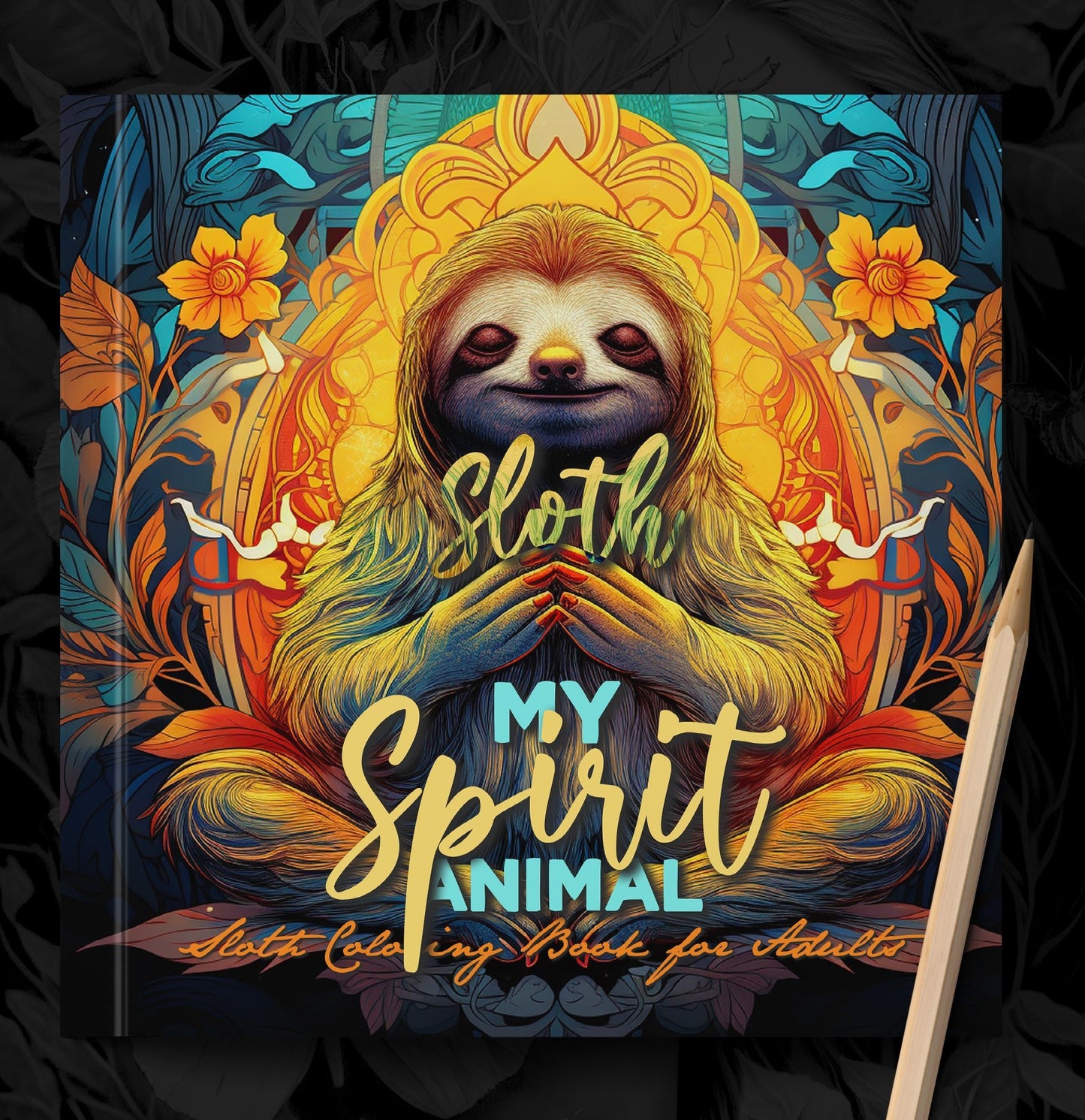 Sloth Coloring Book for Adults Grayscale (Printbook) - Monsoon Publishing USA