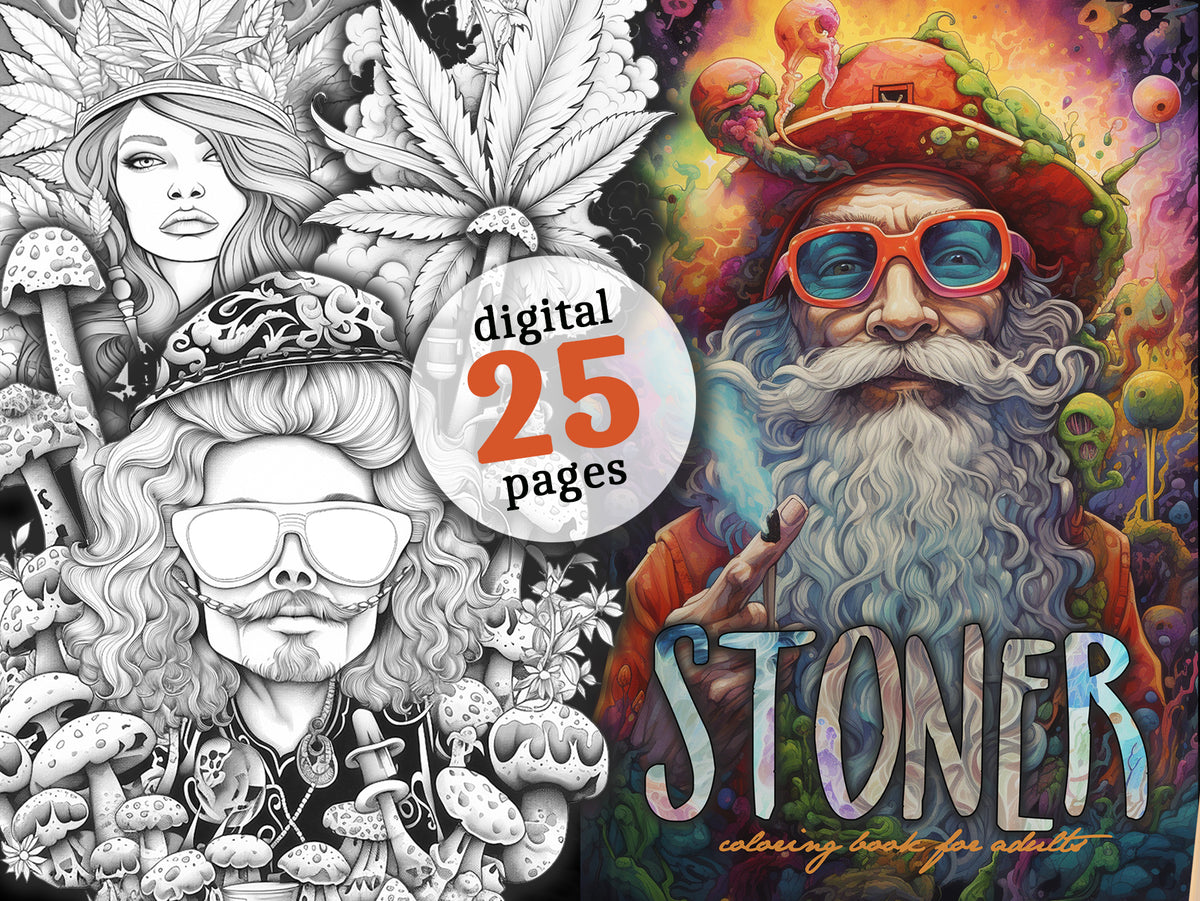Stoner Coloring Book (Digital) – Monsoon Publishing USA