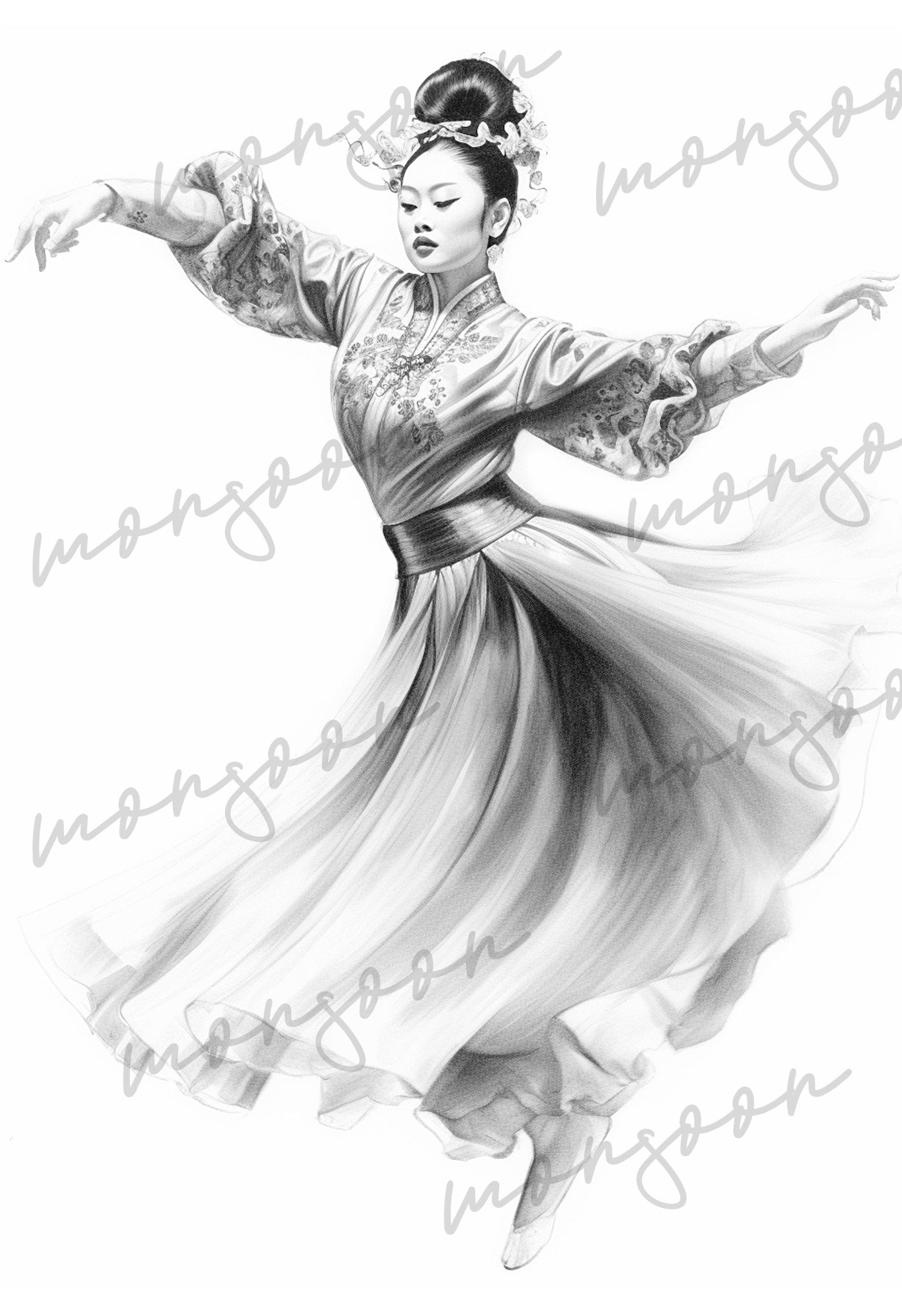 The World of Dancing Coloring Book (Printbook) - Monsoon Publishing USA