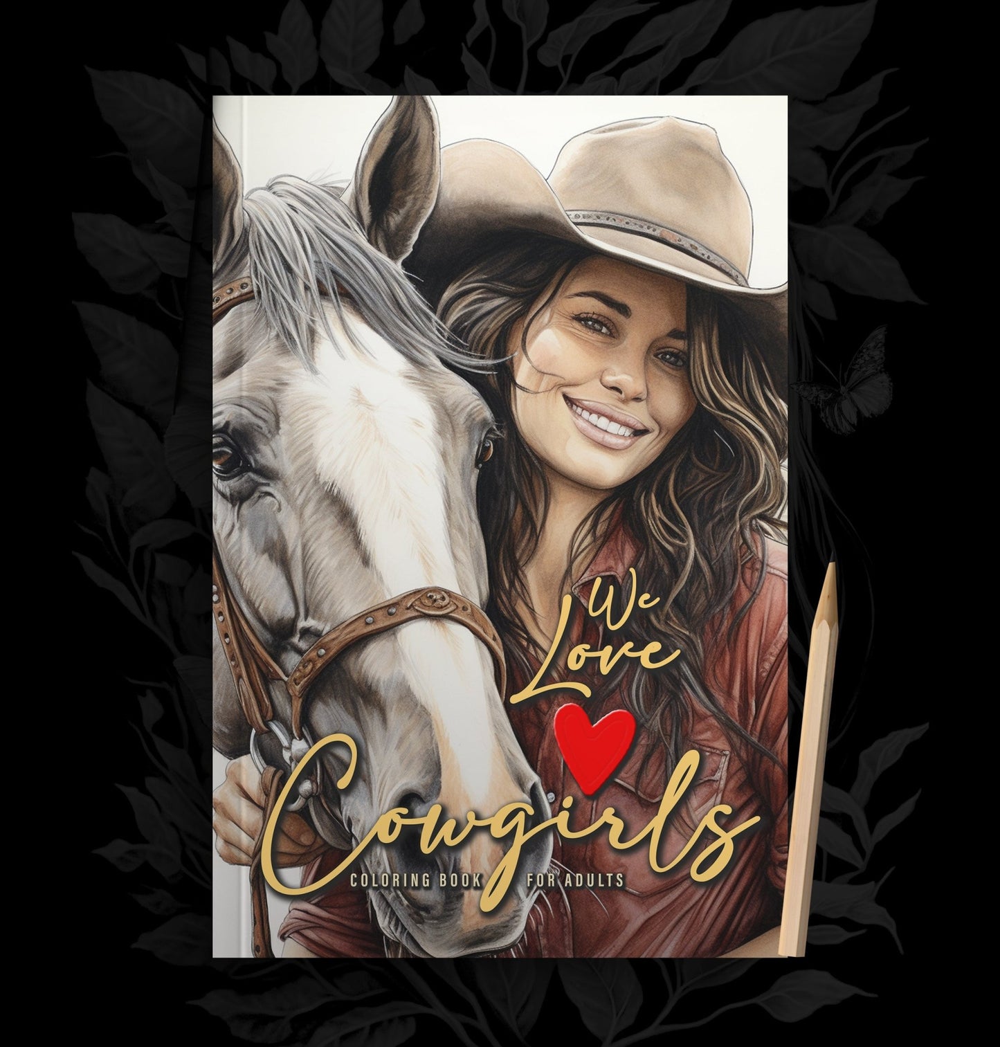 We love Cowgirls Coloring Book (Printbook) - Monsoon Publishing USA