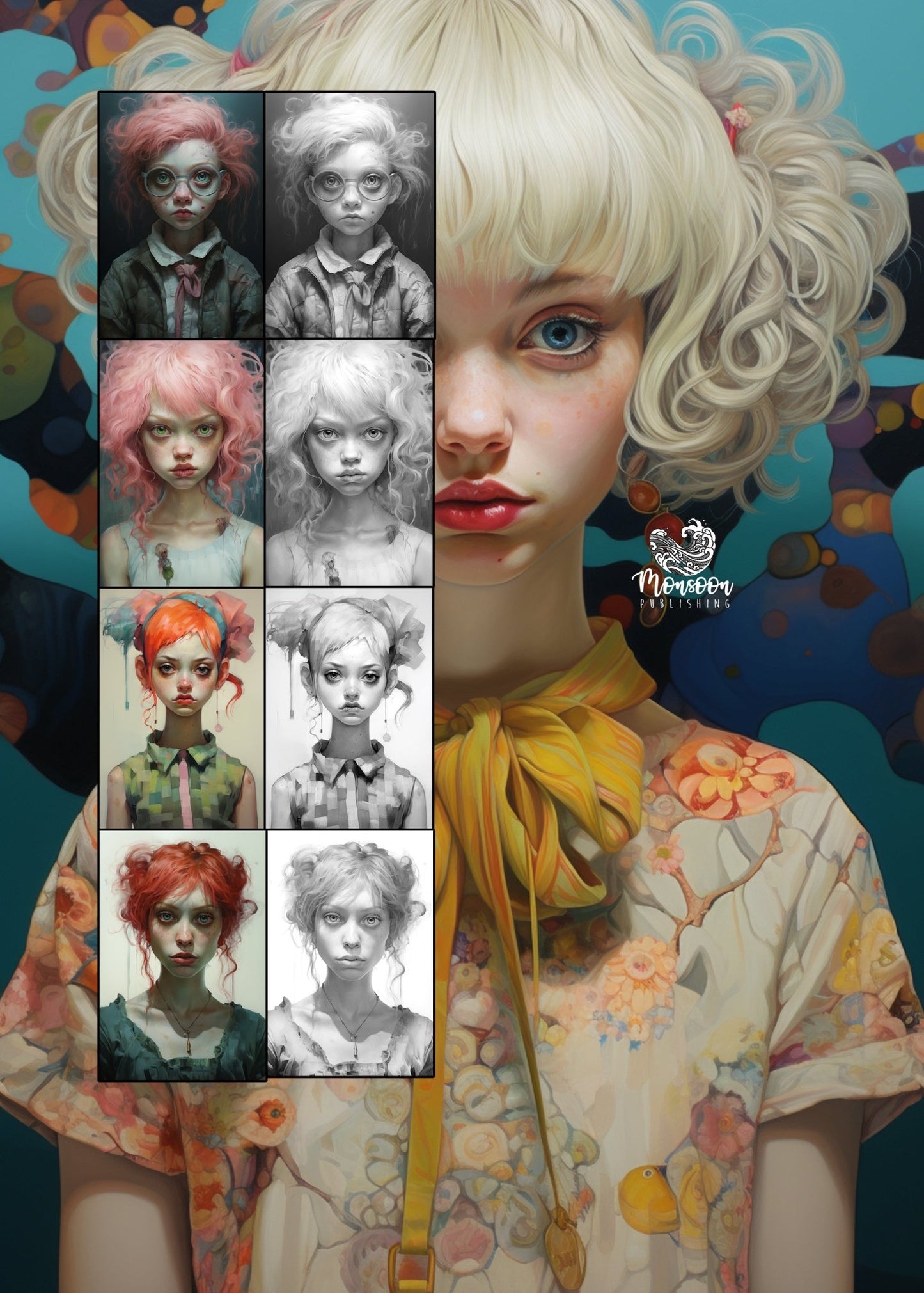 We love Stranger Girls Coloring Book 2 (Digital) - Monsoon Publishing USA