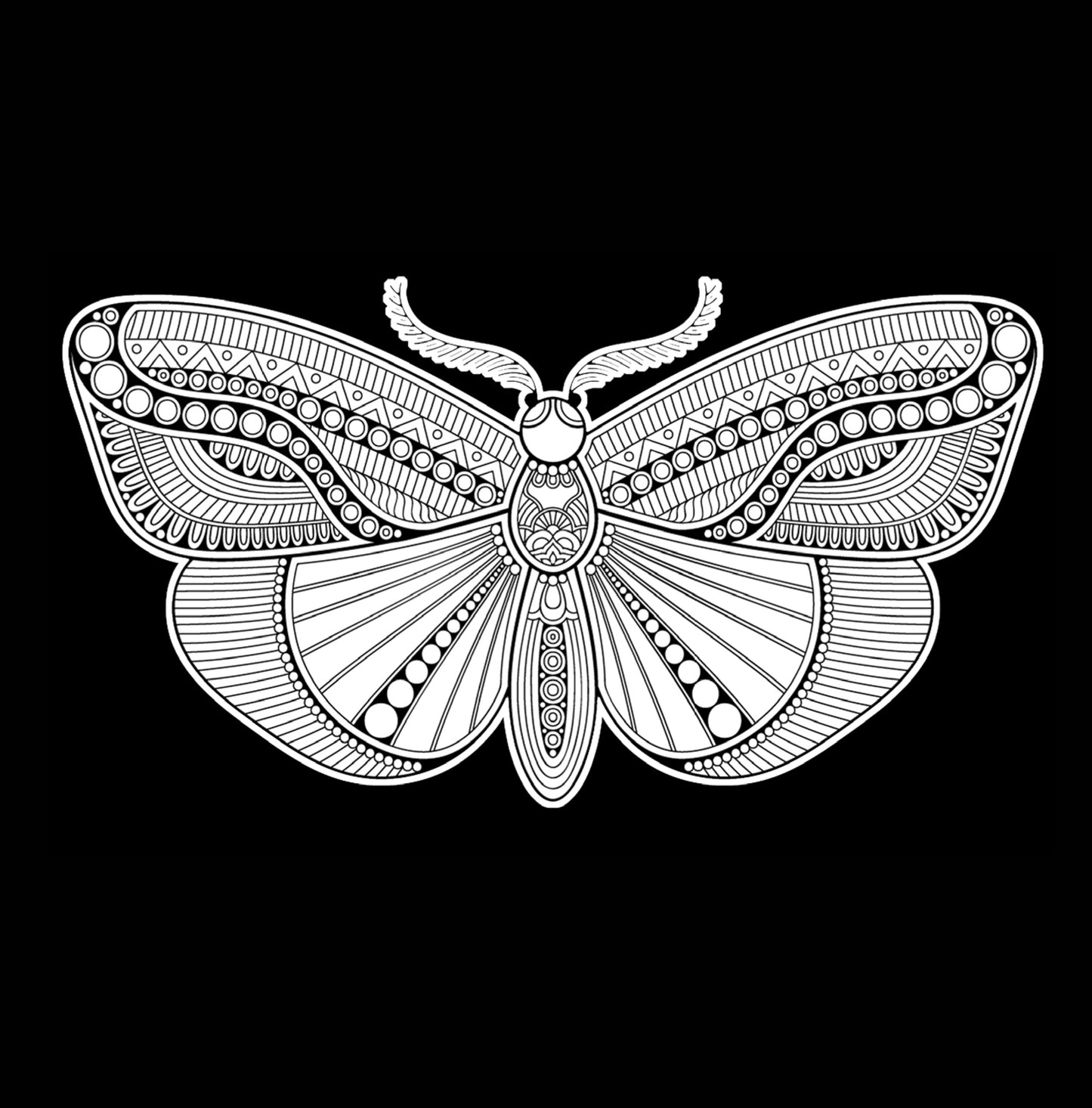 Mandala Butterflies Coloring Book (Digital)