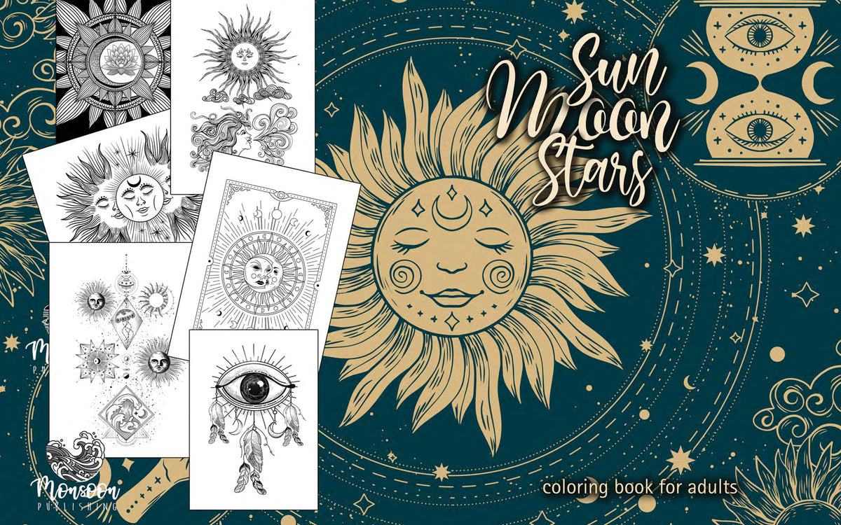 Magical Women Celestial Coloring Book – Monsoon Publishing USA