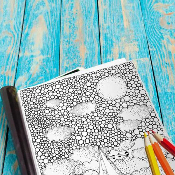 ocean coloring book for adults