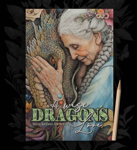 A wise Dragons love Coloring Book (Printbook) - Monsoon Publishing USA