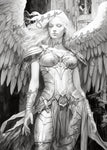Guardian Angels Grayscale Coloring Book (Printbook)