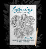 Calming Patterns Art Therapy Coloring Book Anxiety (Printbook)