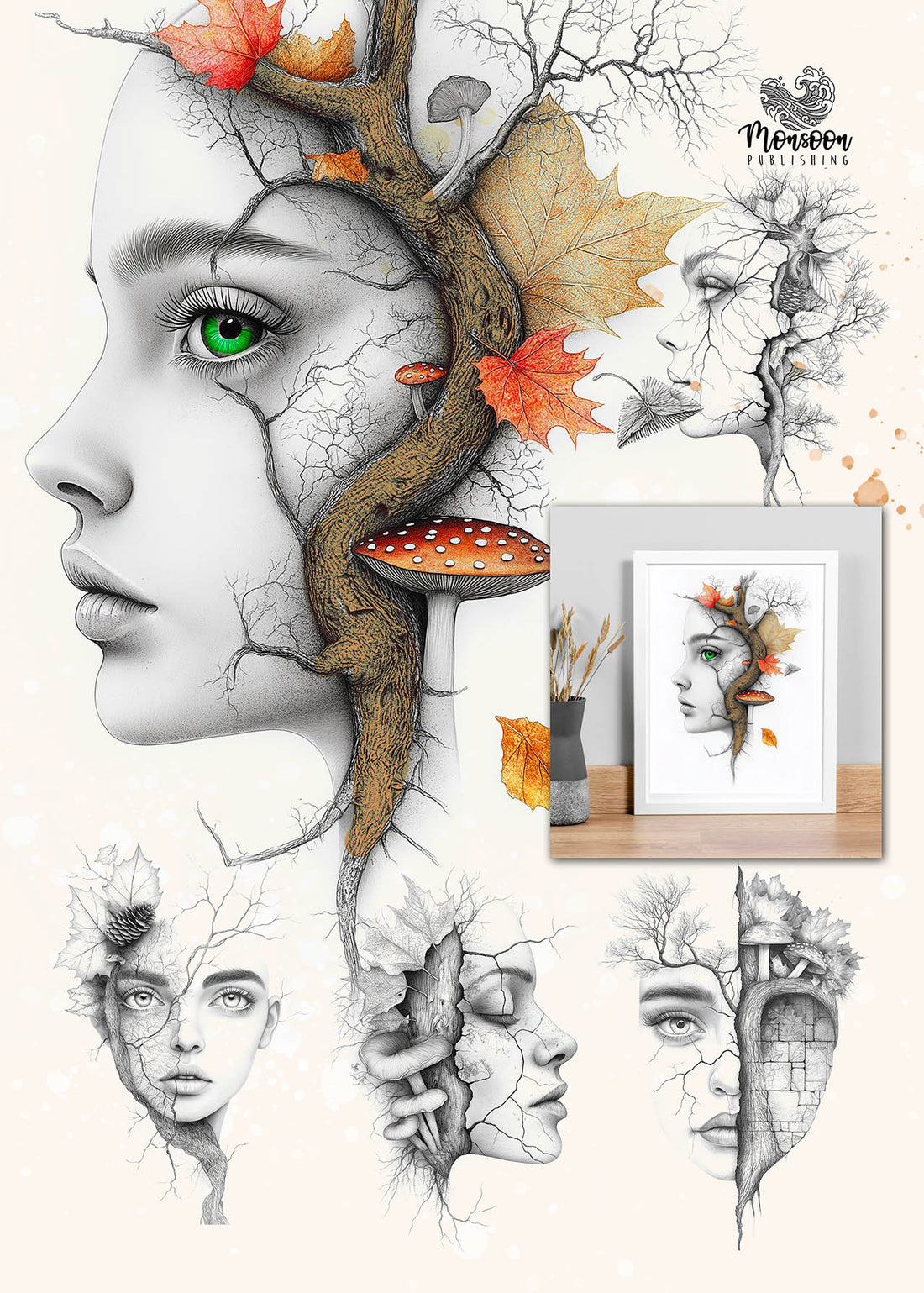 The Art of Autumn Coloring Book (Printbook) – Monsoon Publishing USA
