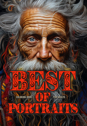 Best of Portraits Coloring Book (Printbook)