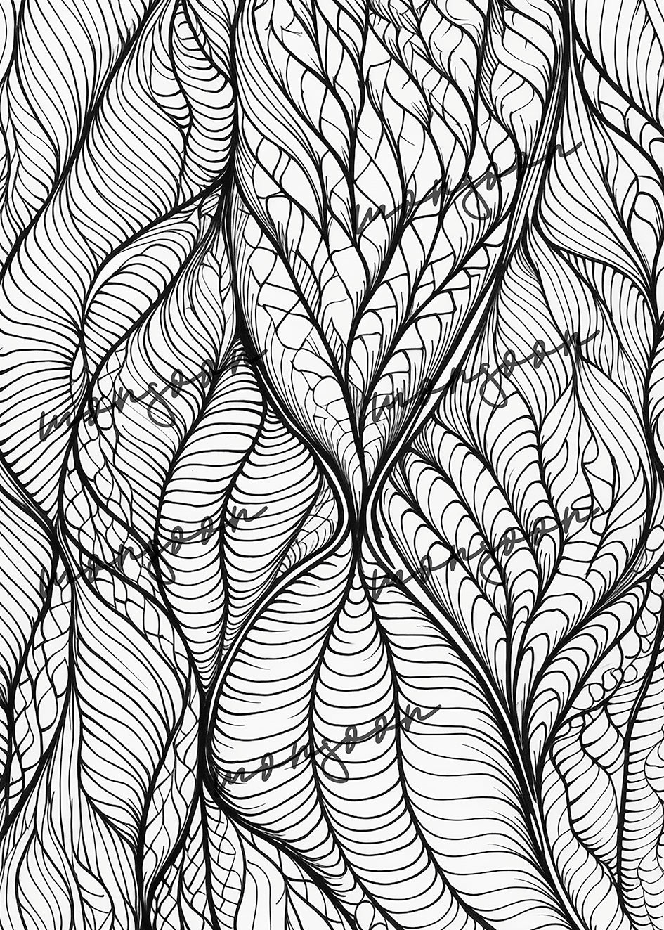 Calming Patterns Coloring Book (Printbook) – Monsoon Publishing USA