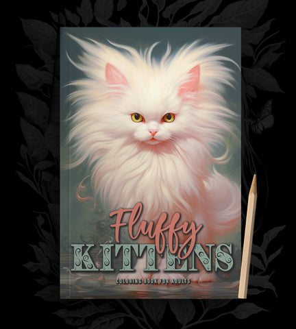 Fluffy Kittens Coloring Book (Printbook)