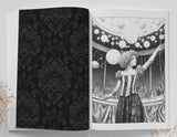 Victorian Circus Grayscale Coloring Book  (Printbook)