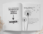 Sober - How do I get through this ALIVE - Sober Journal  (Printbook)