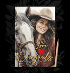 We love Cowgirls Coloring Book (Printbook)