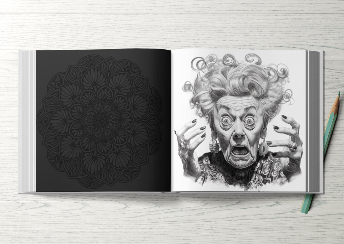 Crazy Grandma Coloring Book (Printbook) – Monsoon Publishing USA