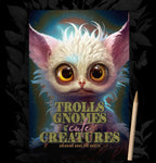 Trolls, Gnomes and Creatures Coloring Book (Printbook)