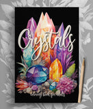 Crystals Coloring Book for Adults (Printbook)