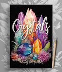 Crystals Coloring Book for Adults (Digital)