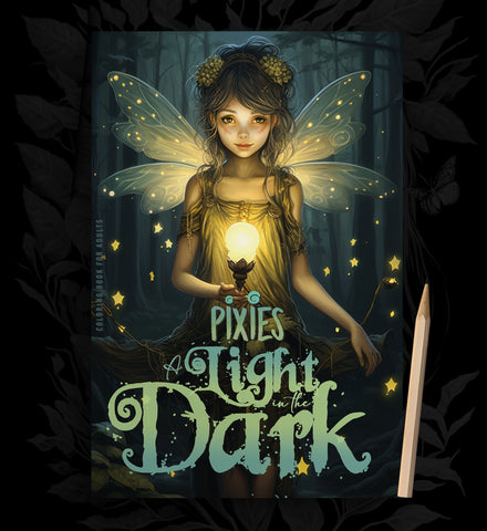 Pixie in the dark Coloring Book (Printbook)