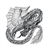 zentangle dragon coloring book