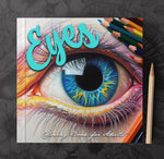 Eyes Grayscale Coloring Book (Printbook)