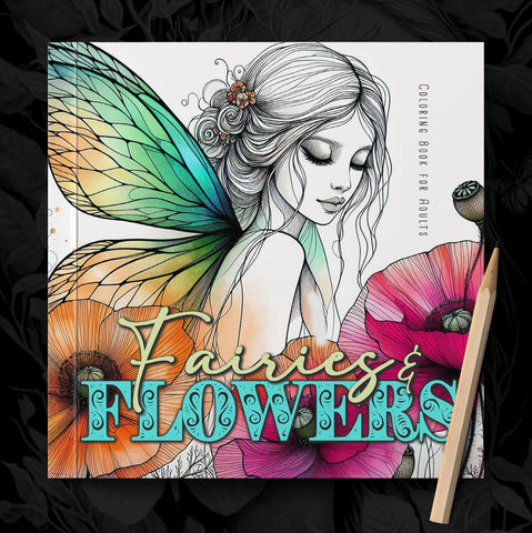 Flower Fairies Coloring Book for Adults (Printbook)