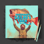 Fisherman´s Sailor´s Yarn Fishing Coloring Book (Printbook)