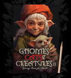 Gnomes, Cats and Creatures 2 Coloring Book (Printbook)