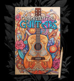 Ornamental Guitars Grayscale Coloring Book (Digital)
