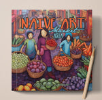 Naive Art Grayscale Coloring Book (Digital)