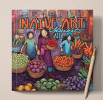Naive Art Grayscale Coloring Book (Printbook)