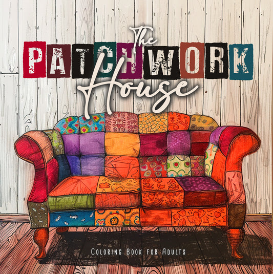 Patchwork House Coloring Book (Printbook)