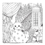 Doodle Girls 3 Coloring book for girls (Printbook)