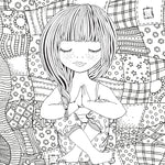 Doodle Girls 3 Coloring book for girls (Printbook)