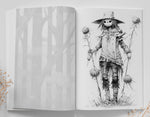 Scarecrows Halloween Coloring Book (Printbook)