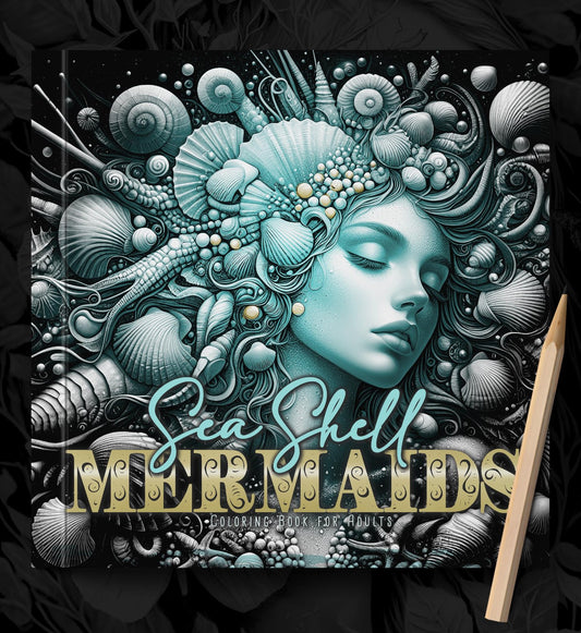 mermaids coloring book monsoon publishing