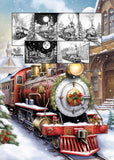 Christmas Trains Coloring Book (Printbook)