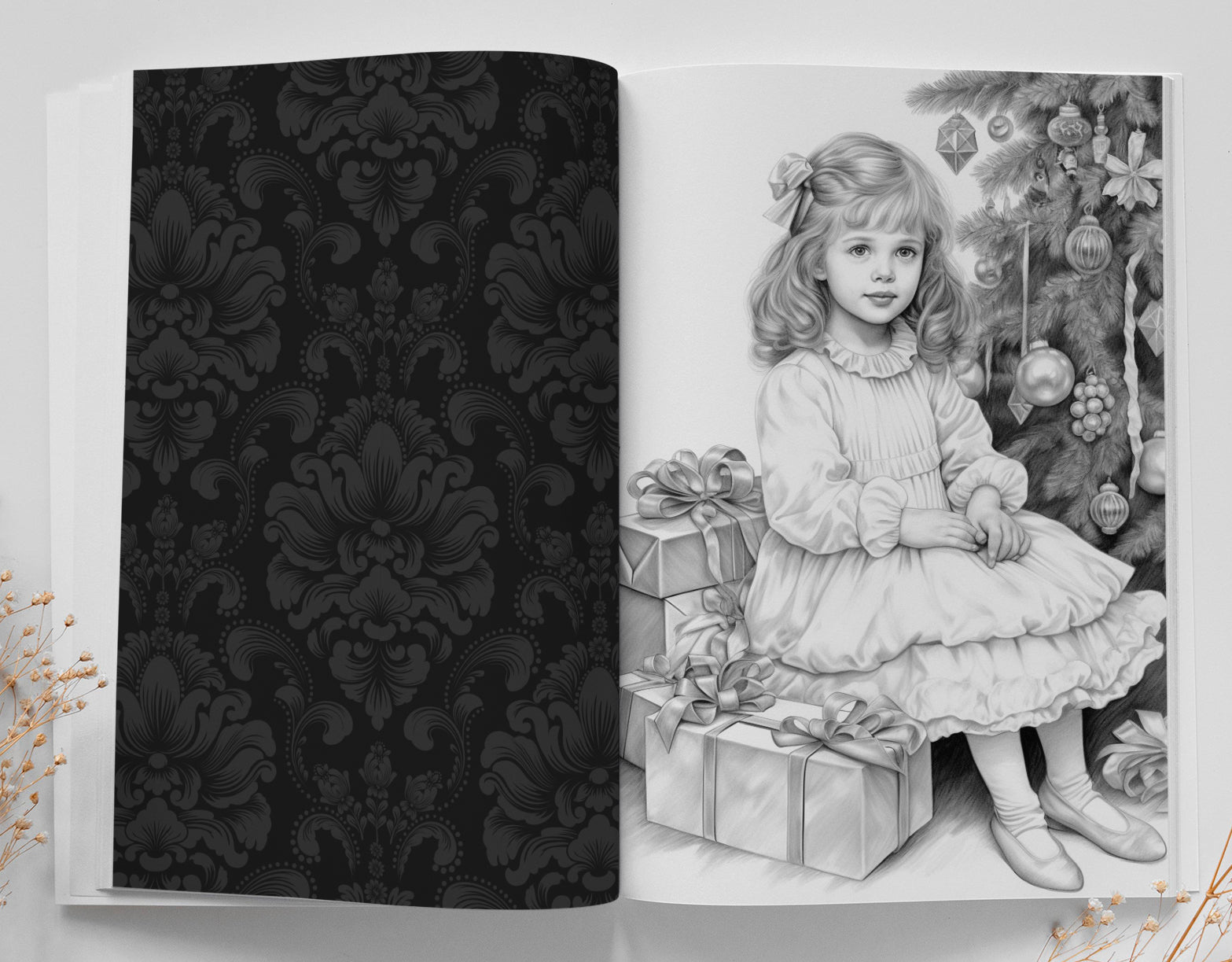 christmas dress coloring pages Christmas dress coloring pages